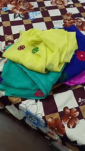 2.1K views · 75 reactions | Sindhi booti ( orignal HURMICHO WORK) dupttas Fabric shifon Price 2000 with free cash on delivery | Pakistani culture | Facebook