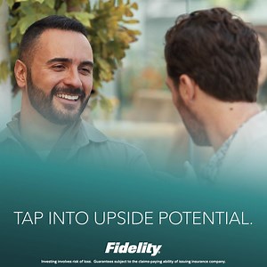 Add growth potential to your retirement savings with guaranteed protection of your initial investment. | Fidelity Investments