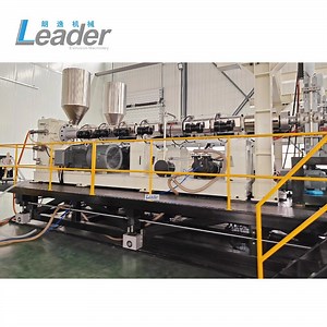 [Hot Item] PP PE HDPE Digital Plastic Sheet Extruder Machine