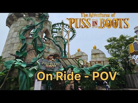 Puss In Boots Giant Journey FULL RIDE POV | USS