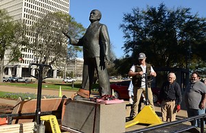 Statue of Gov. Theodore Bilbo removed - Mississippi Today