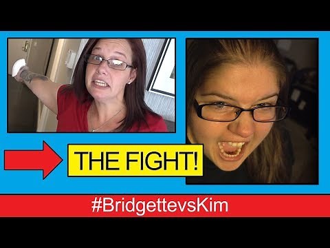 BRIDGETTE AND KIM FACEOFF