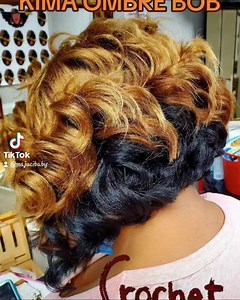 2.2K views · 45 reactions | GET INTO THIS NASTY CROCHET BRAIDS OMBRE BOB ‍♀️I USED 3 PACKS OF OCEAN WAVE BY KIMA IN COLORS 1B/30/27 FOR THIS BEAUTIFUL CROCHET BRAIDS VERSATILE OMBRE BOB INSTALL #SlayedBySophia #ThatThangThanging #BobLife #ThatBobBobbing #CroSlayed #ThemWavesWaving #CroSlayerOfBobs #ThemColorsPopping #StylesBySophiaSalon #BundlesOnAnBudget #MasterMixCrochet #OmbreLife | Styles BY Sophia Salon | Facebook