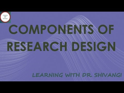 Components of Research Design