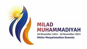 Logo dan Tema Milad ke-111 Muhammadiyah Lengkap Link Download Format PNG
