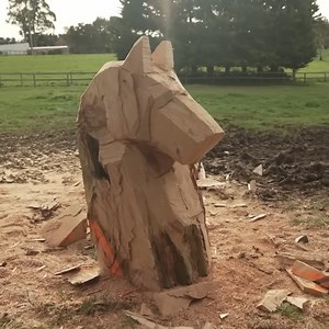 Chainsaw Sculpting is a NIGHTMARE! | Jazza