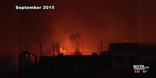 Full Throttle Saloon Fire