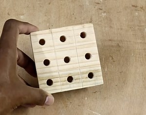 Wooden Tic Tac Toe Board - Lauren Schultz