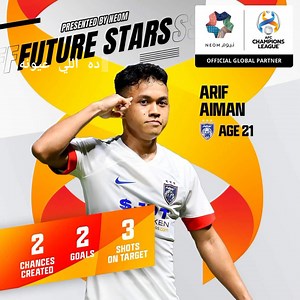 Tahniah anak Malaysia Arif Aiman | Liga Super Malaysia