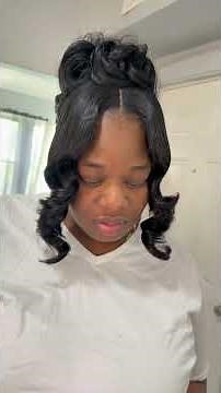 Quick weave pin up #pinupstyle #quickweave
