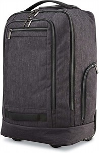 [Hot Item] Rolling Backpack Waterproof Wheel Laptop Carry on Luggage Business Bag Overnight Computer