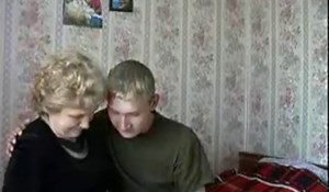 russian grandma gets fucked by her toyboy