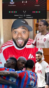 Crystal Palace won the community shield against Liverpool. #sports #CommunityShield | Chris OG