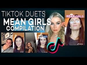 TIKTOK MEAN GIRLS ACTING DUET COMPILATION WITH ELIANA GHEN