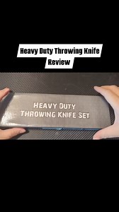 The Hardcore Mall Ninja reviews Throwing Knife Set | Hardcore Graveyard