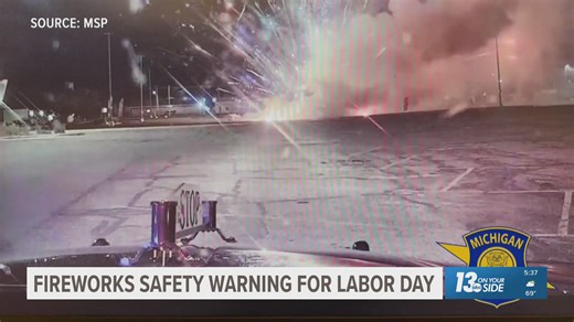 Grand Rapids Fire Marshall Bill Smith says that fireworks over the Fourth of July weekend triggered 18 fires, causing about $80,000 in property damage. | 13 On Your Side