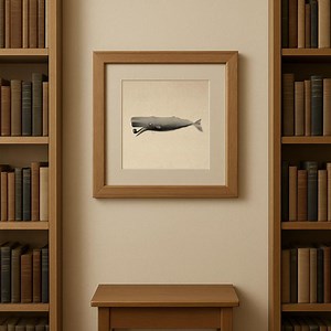 Gentleman Whale Picture Digital Print - Etsy UK