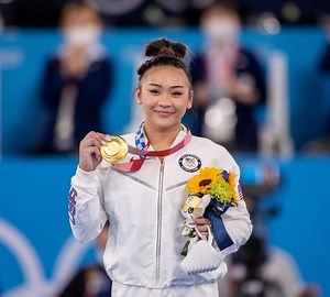 Gymnast Sunisa Lee Becomes the First Hmong American to Win a Gold Medal