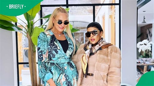 Nonku Williams enjoys birthday in Cape Town with Beverly Steyn