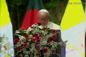 Pope Francis lands in Bangladesh after contentious Myanmar visit