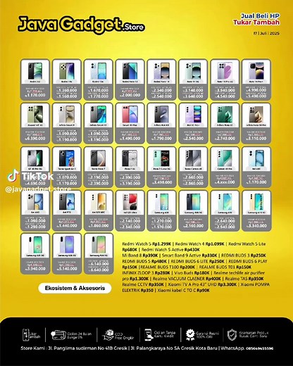 FLASH SALE HP MURAH di JavaGadget.store Gresik!
