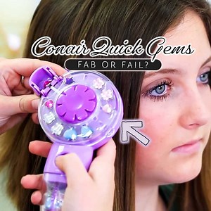 51K views · 234 reactions |  Does The Conair Quick Gems REALLY Work  | Cute Girls Hairstyles | Facebook