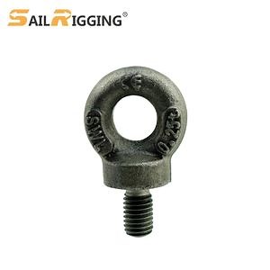 [Hot Item] Drop Forged Lifting Eye Bolt Collar Eyebolts to BS4278 with Metric Thread BS4278-1987 Table1 M20 M24 Self Color