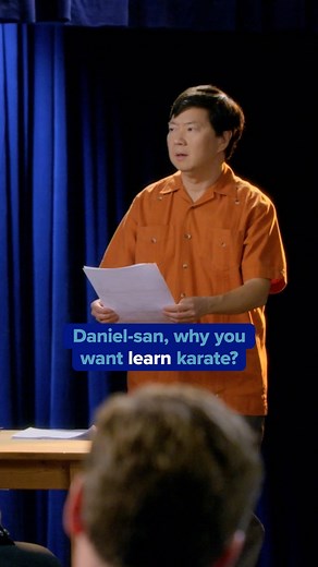 the karate kid but at greendale 🥋 stream #Community on Peacock TV and Tubi. #KarateKidMovie | Community