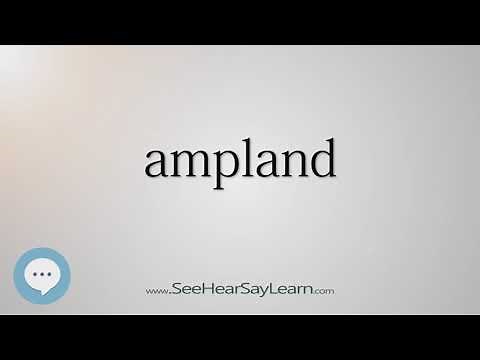 ampland (Every English Word Pronounced) 📕🔊🗣️😎✅
