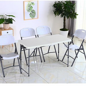 [Hot Item] 6FT 8FT White Outdoor Rectangular Plastic Folding Table