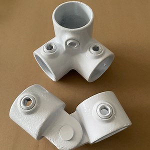 [Hot Item] Steel Structural Pipe Connectors Handrail Singe Swivel Combination Key Clamp Fittings