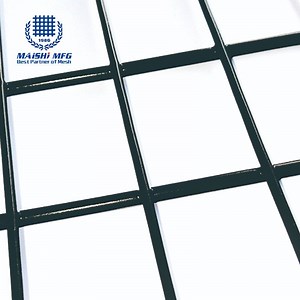 [Hot Item] Black Iron Wire Material PVC Coated Welded Wire Mesh