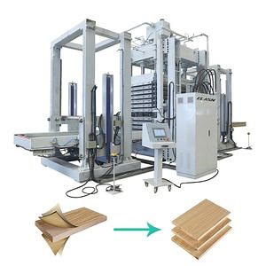 [Hot Item] Elasn Wooden Door Making Machine Wood Door Skin Lamination Hot Press Machine