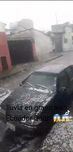 [Clima] #Quito Fuerte lluvia con caída de granizo. | Amazonía Informa