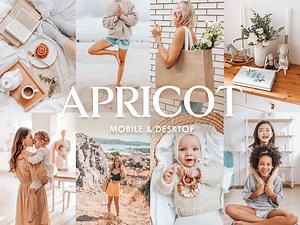 Apricot Lightroom Presets: Bright & Airy Mobile   Desktop Filters (DNG, XMP) - Etsy
