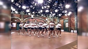 1999 New Ro high cheerleaders appear on TV