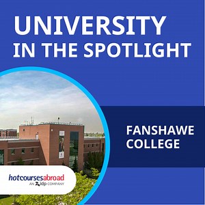 Study in Canada at our university in the spotlight @FanshaweCollege https://bit.ly/42glq0d #studyabroad #internationalstudents #studyincanada #canada | IDP Hotcourses Abroad
