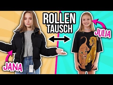 ROLLENTAUSCH MIT JANA 😳😂Wie ähnlich können wir uns sehen? (voll krass ey)