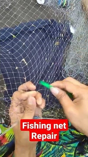 fishing net repair