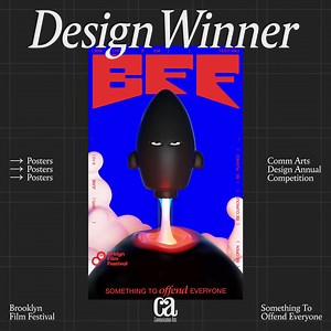 Brooklyn Film Festival's Something to Offend Everyone is featured in Communication Arts 64th Design Annual, if you’re a fan you can get a copy here: https://www.commarts.com/magazines | MullenLowe U.S.