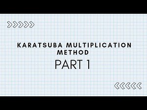 KARATSUBA MULTIPLICATION -- PART 1 -- Malayalam Explanation (മലയാളം)