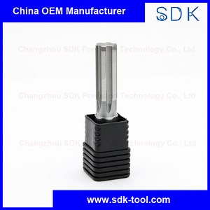 [Hot Item] HRC55 Solid Carbide Straight Flute Reamers for Alloy Steel