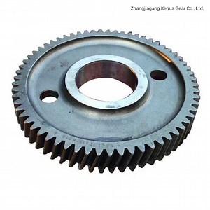 [Hot Item] Hot Cast Steel Spur OEM Helical Rack Gears Transmission Cement Mixer Shaft Gear