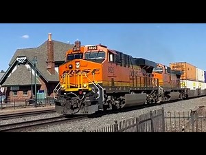 BNSF at the Flagstaff, AZ Amtrak Station