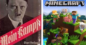 A French Comedian Staged A Video Of A Boy Receiving 'Mein Kampf' Instead Of 'Minecraft'
