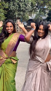 Aishwarya Kannan on Instagram: "Saandhu pottu ✨ . . Cam @suriya_ganeshan . #aishukannan #trendingreels #reels #tamilponnu #trending #bangalore #saree #dance #trending"