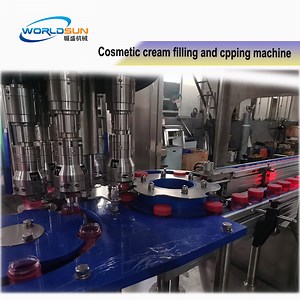 [Hot Item] Bottled Body Lotion Filling Machine with Capping Machine Mono Block