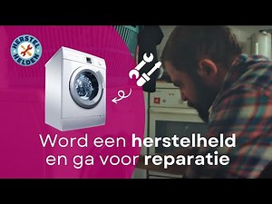 Herstellen kan je zelf 🛠️🪠 Wasmachine Herstelhelden