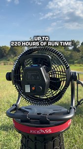 748K views · 536 reactions | Introducing the KickAss Brushless 300mm 28,800mAh Mosquito Camping Fan: ✅ 300mm Rotating Diameter for Max Airflow ✅ Quiet, Efficient Brushless Motor ✅ Massive 28,800mAh Battery ✅ Up to 220 Hours of Runtime ✅ Mosquito Repellent Technology Built tough for life outdoors, it’s designed to keep you comfortable wherever you set up camp. 烈 | KickAss Products | Facebook