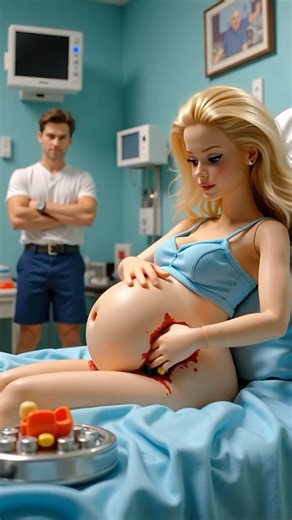 Pregnant Barbie gives live birth to Lego baby